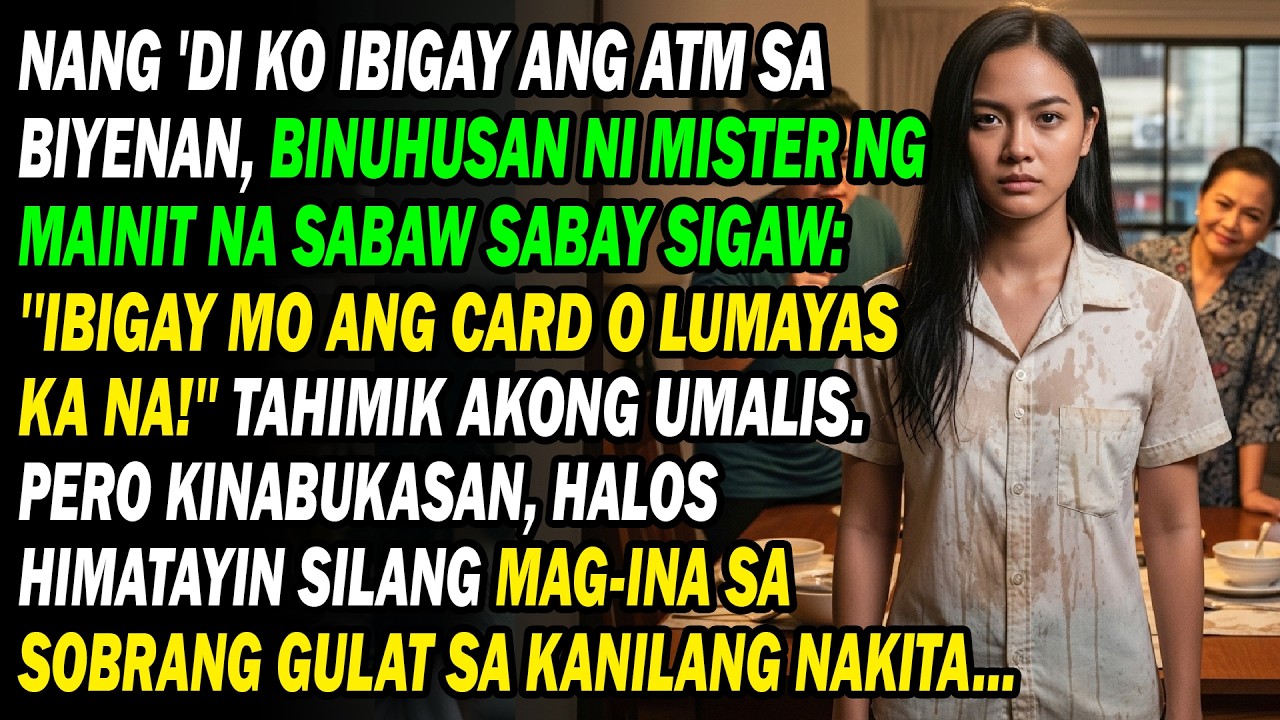 💳Nang 'Di Ko Ibigay Ang Atm Sa Biyenan, Binuhusan Ni Mister Ng Mainit Na Sabaw♨️ Sabay Sigaw🤬🗯