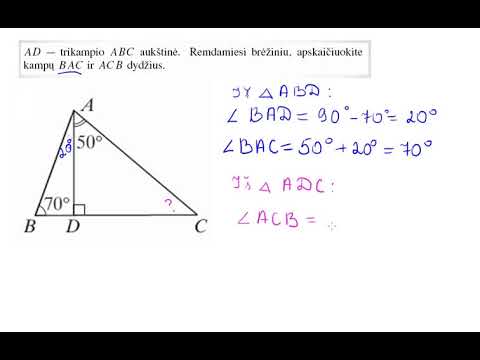 Video: Kaip Rasti Trikampio Kraštinę