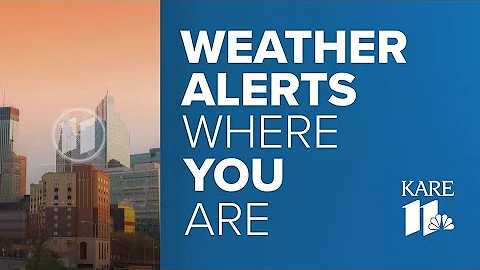How to sign up for personalized weather alerts on the KARE 11 app