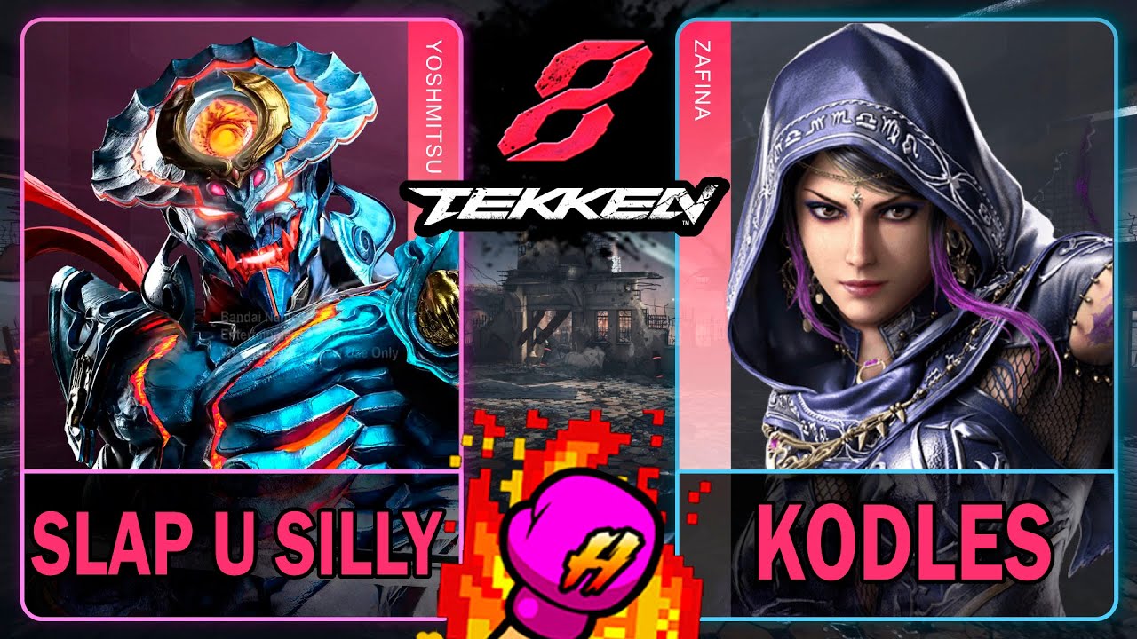 Tekken 8🥊Slap U Silly (YOSHIMITSU) VS Kodles (ZAFINA)🥊4K 60ᶠᵖˢ