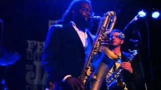 Jason Marshall, Baritone Sax  'Cherokee' (Montreal Jazz Festival, 28 June 2010)  Pepper Adams Jazz