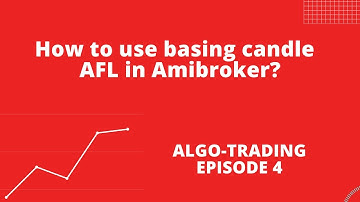 How to use basing candle AFL in Amibroker?