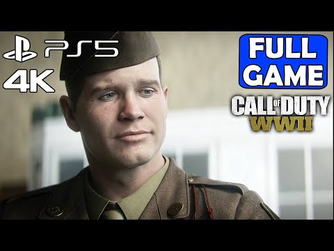 CALL OF DUTY WW2 [PS5 4K 60FPS] Gameplay Walkthrough Part 1 Campaign FULL GAME - No Commentary