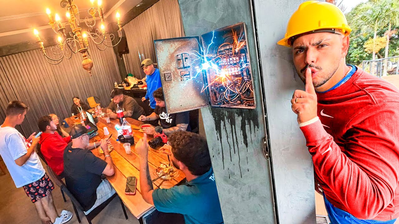 SABOTEI A FAZENDA * Deixei todo mundo sem energia * ⚡️ ⚡️ 