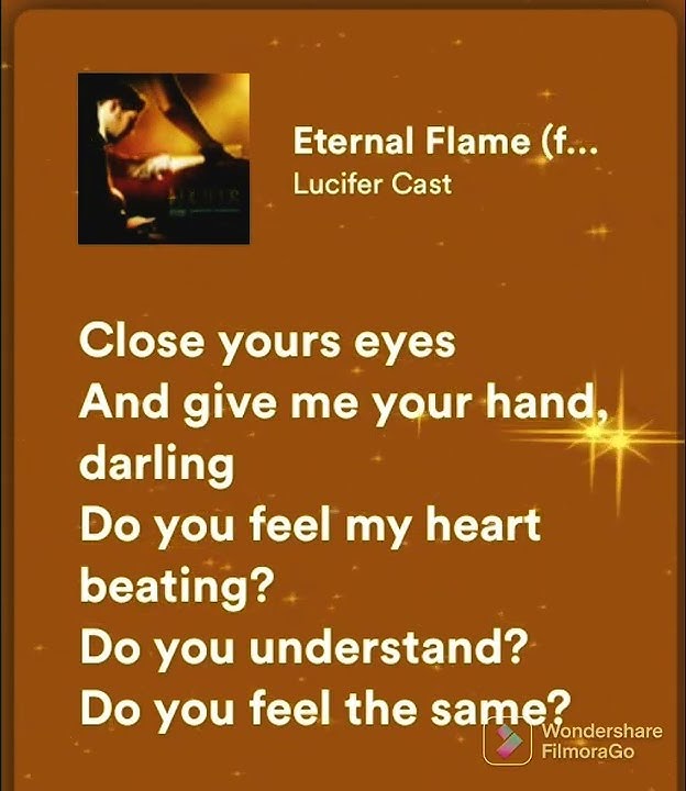 ETERNAL FLAME || LUCIFER 👿