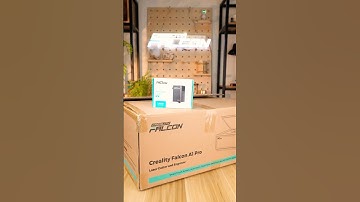 #asmr of new #lasermachine #crealityfalcona1pro #unboxing !Start your #engraving journey with it now