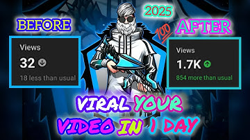 100% Viral Your Shorts 😱 || How to grow gaming channel in 2025 - Garena Free Fire 🔥