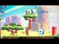 Super Mario Wonder - Gameplay first world (levels 4-7)