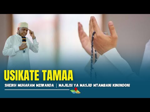 SHEIKH MUHARAM MZIWANDA ACHUKIZWA NA MITANDAO INAYO GOMBANISHA MASHEKHE ATOA ONYO KALI 