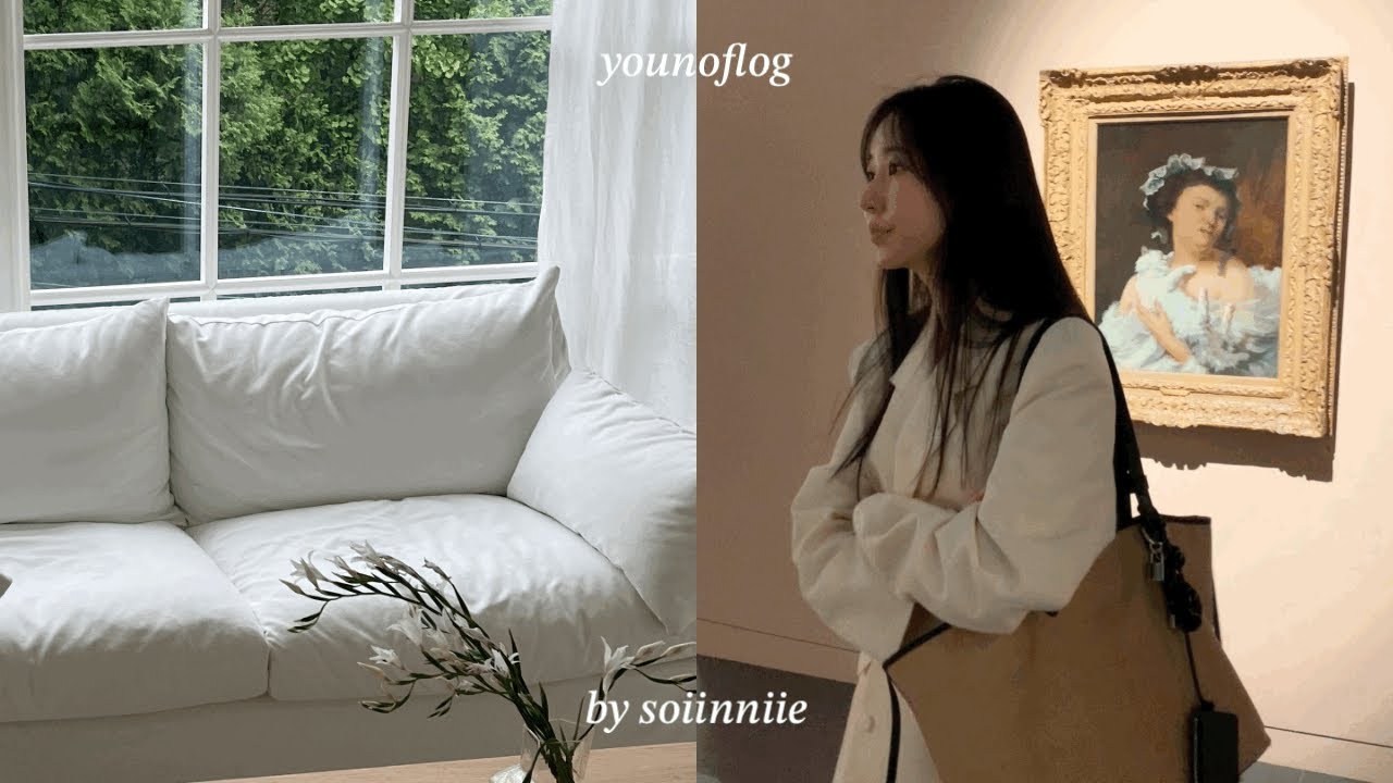 [younof log] 시즌중에 극히 드문 데이오프 / 아이폰 16e 언박싱 / 더현대 서울 인상파 전시 / 오늘도 내일도 여전히 촬영과 시바견 산책 / 그래도 가끔은 약속 일상