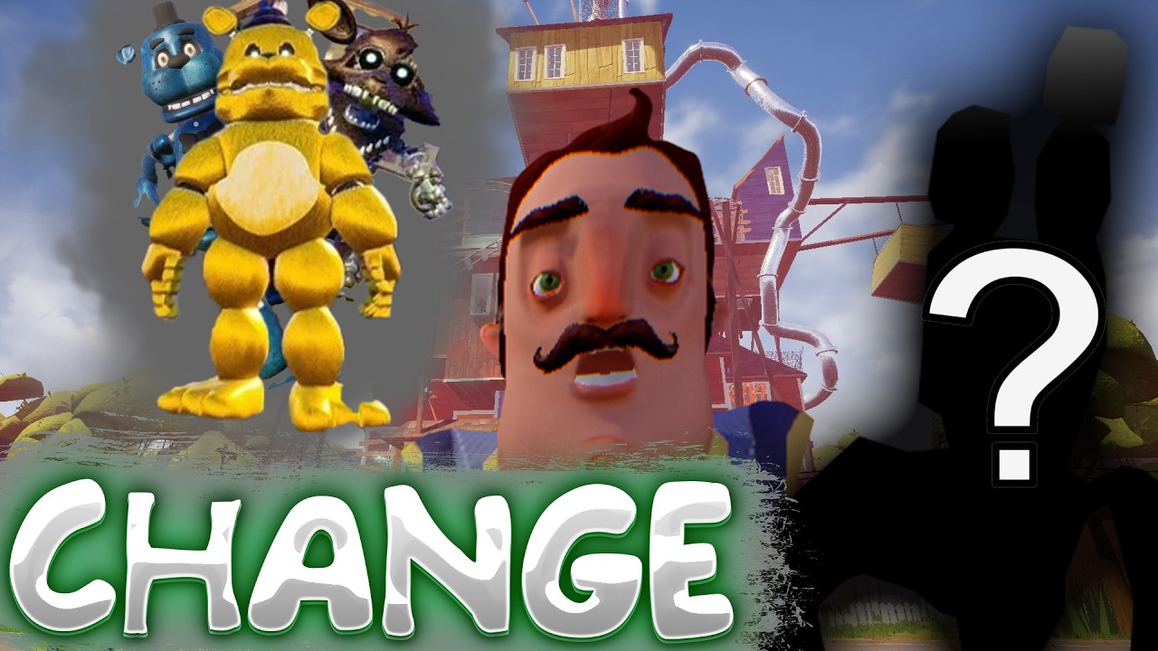 THEY CHANGE EVERY 30 SECONDS. Fredbear brought his friends! ANIMATRONIC ...