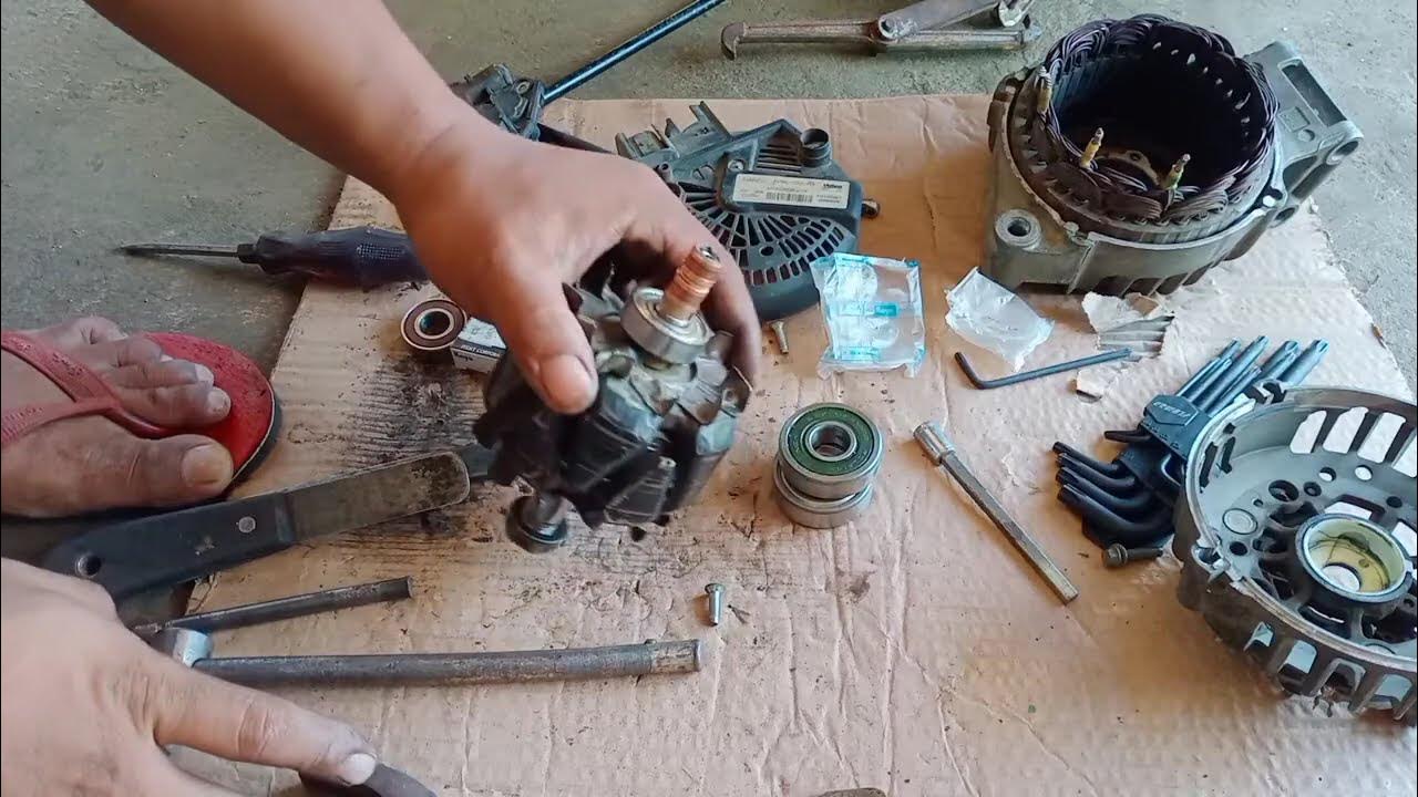 ford ecosport replace alternator bearing tutorial YouTube
