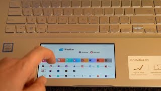 ASUS Screenpad 2.0 on the VivoBook S15 blogger review