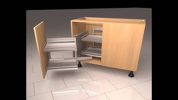 Diy-Kitchens.com - Magic Corner Mechanism