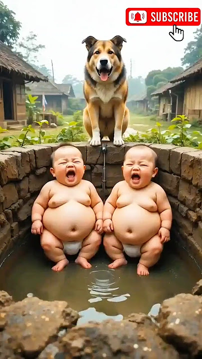 You Won’t Believe a Dog🐶 Dropped Millions of Snakes🐍 & Puppies🐕 on Two 400kg Babies 👶😱  #shorts