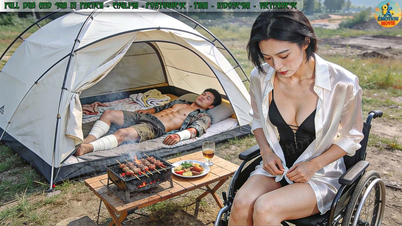 Une Jeune Femme Handicapée Mangeant des Brochettes Sauve un Inconnu Pourchassé, C’est un PDG Milliar