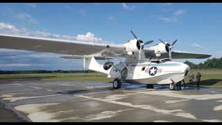 PBY Catalina full tour and takeoff video