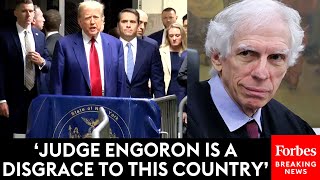 BREAKING NEWS: Trump Goes Off On Judge Engoron After Appeals Court Reduces His Bond To $175 Million