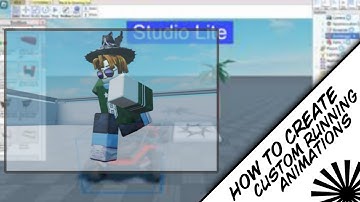 Tutorial: How to create custom running animations| Roblox studio lite