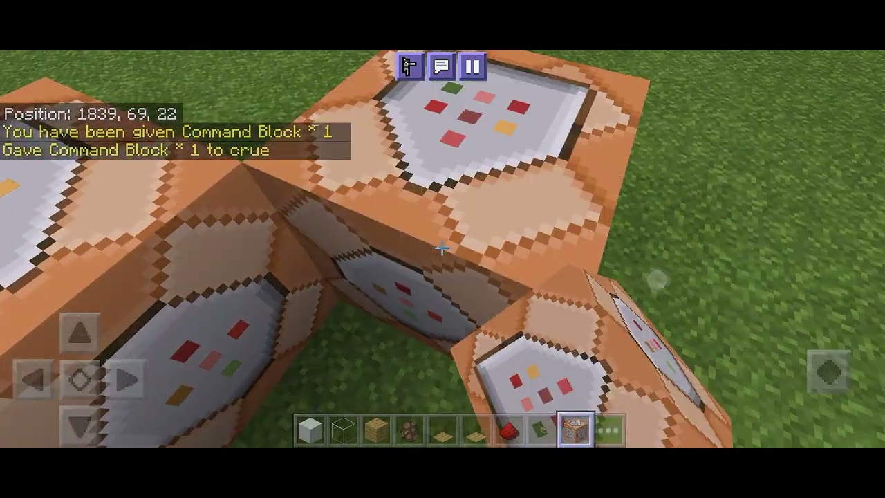 how to place a command block in minecraft PE - YouTube