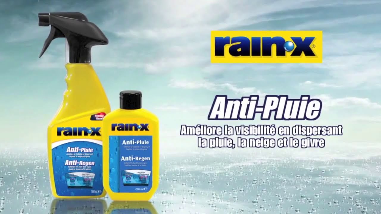 Rain X : Avantages et Comment Appliquer cet Anti Pluie