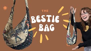 I made THE bestie bag *sewing tutorial and chaos*