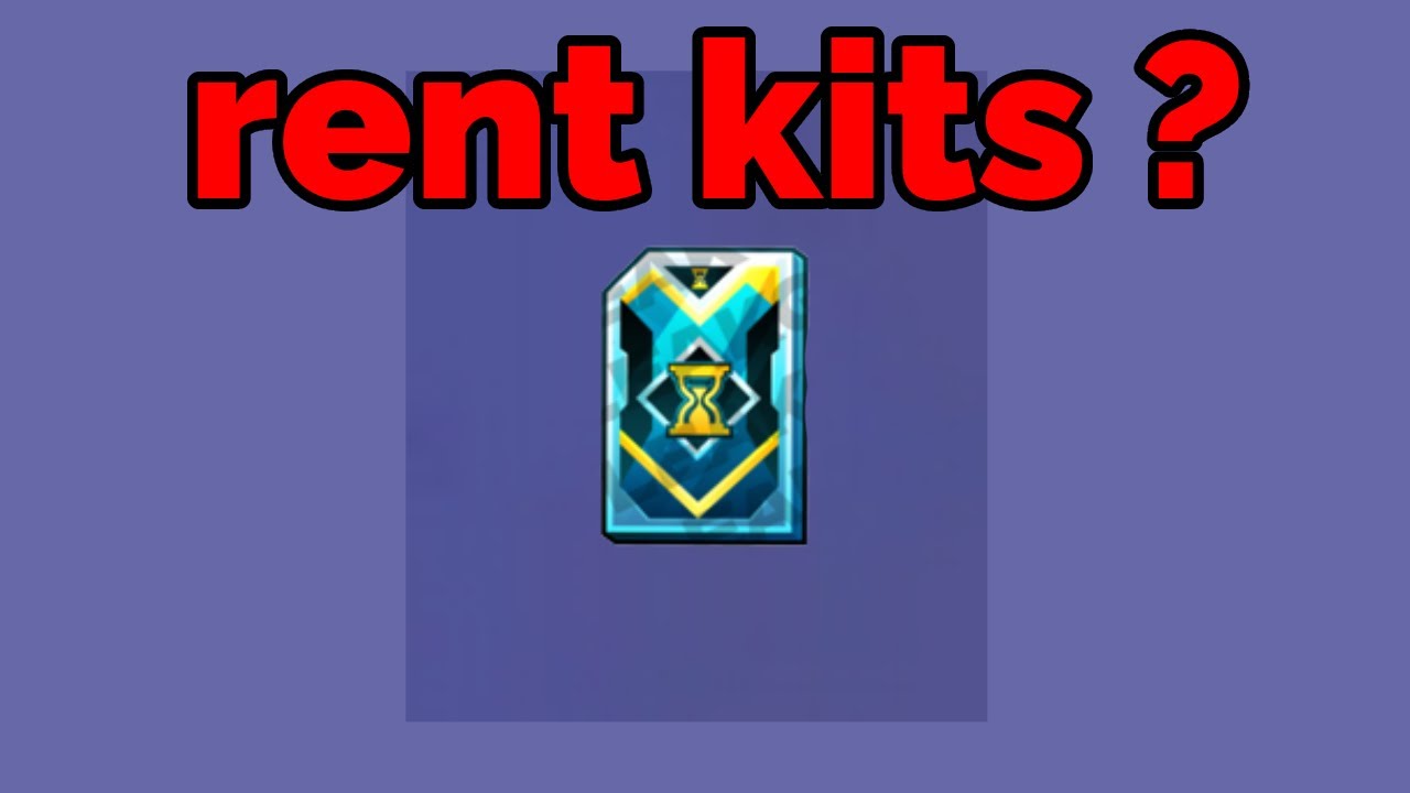 How to RENT Kits In Roblox Bedwars For Free YouTube