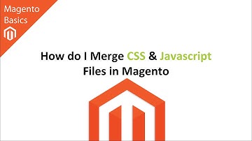 How to I Merge CSS & JavaScript Files in Magento
