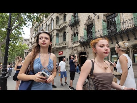 4K BARCELONA WALKING