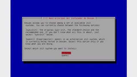 Instalación Devuan 2.1 ASCII