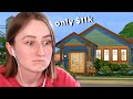 i made another painful build challenge in the sims