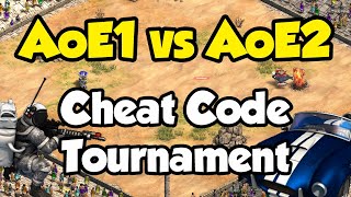 AoE1 vs AoE2 Cheat Code Tournament screenshot 2