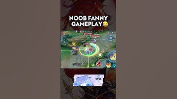 NOOB LVL FANNY😅 #mobilelegends #mlbb #mlbbhighlights #mlbbcreatorcamp #shortvideo #montage #game
