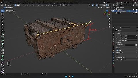 MeasureIt Addon - Blender: Precise Measurements Tutorial