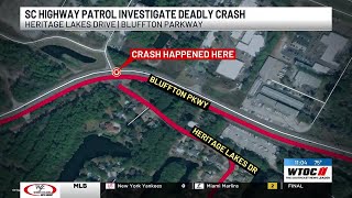 Pedestrian killed in Bluffton Parkway collision
