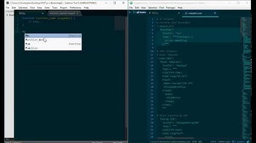 Atom vs Sublime Snippets