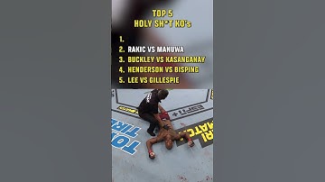 TOP 5 SCARIEST KNOCKOUTS 😳 #shorts