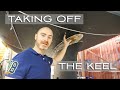 SAILBOAT REBUILD - how to REMOVE a KEEL - Plastskador repair - week1