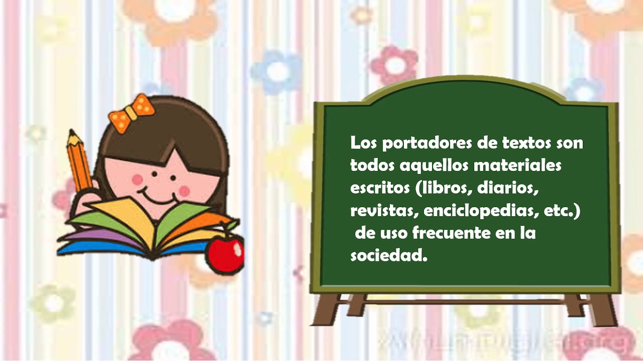PORTADORES DE TEXTO - YouTube