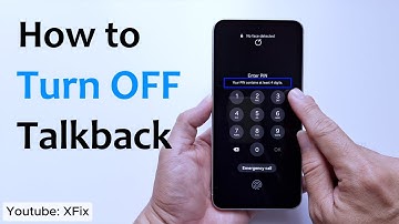 How to Turn OFF Talkback on Android Phone