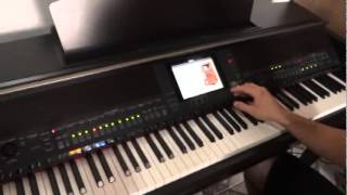 Piano Yamaha Clavinova CVP509.mpg