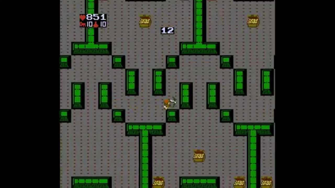 NES: Gauntlet: Room 83 Walkthrough. [HD] - YouTube