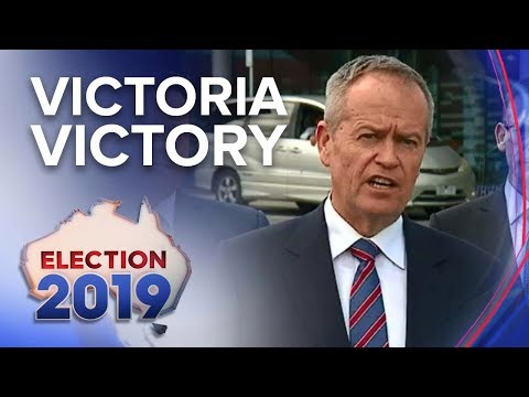 Prime Minister and Bill Shorten bring the election battleground to Victoria | Nine News Australia