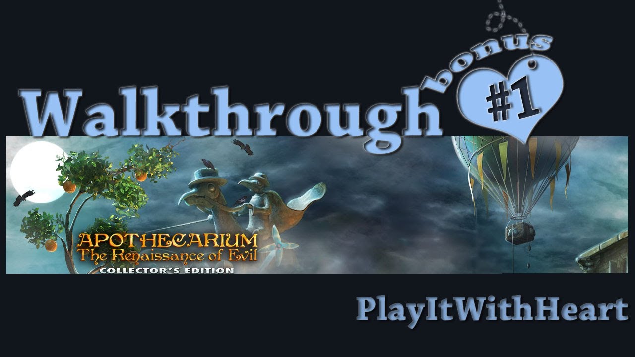 Apothecarium   The Renaissance of Evil ♥ Walkthrough BONUS PART 1