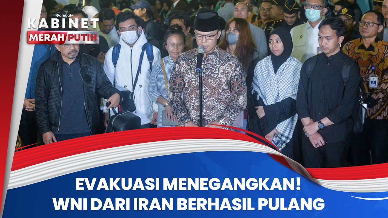 Ketegangan di Timur Tengah Meningkat! Gelombang Pertama WNI dari Iran Akhirnya Tiba di Tanah Air