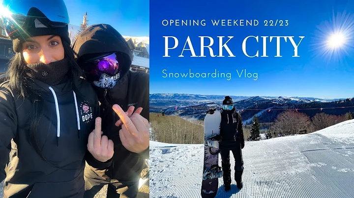 Park City Opening Weekend 22/23 Season - Snowboard...
