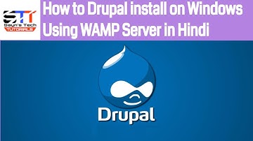How to install Drupal on Windows ( using Wamp Server ) [ Hindi Tutorial ]