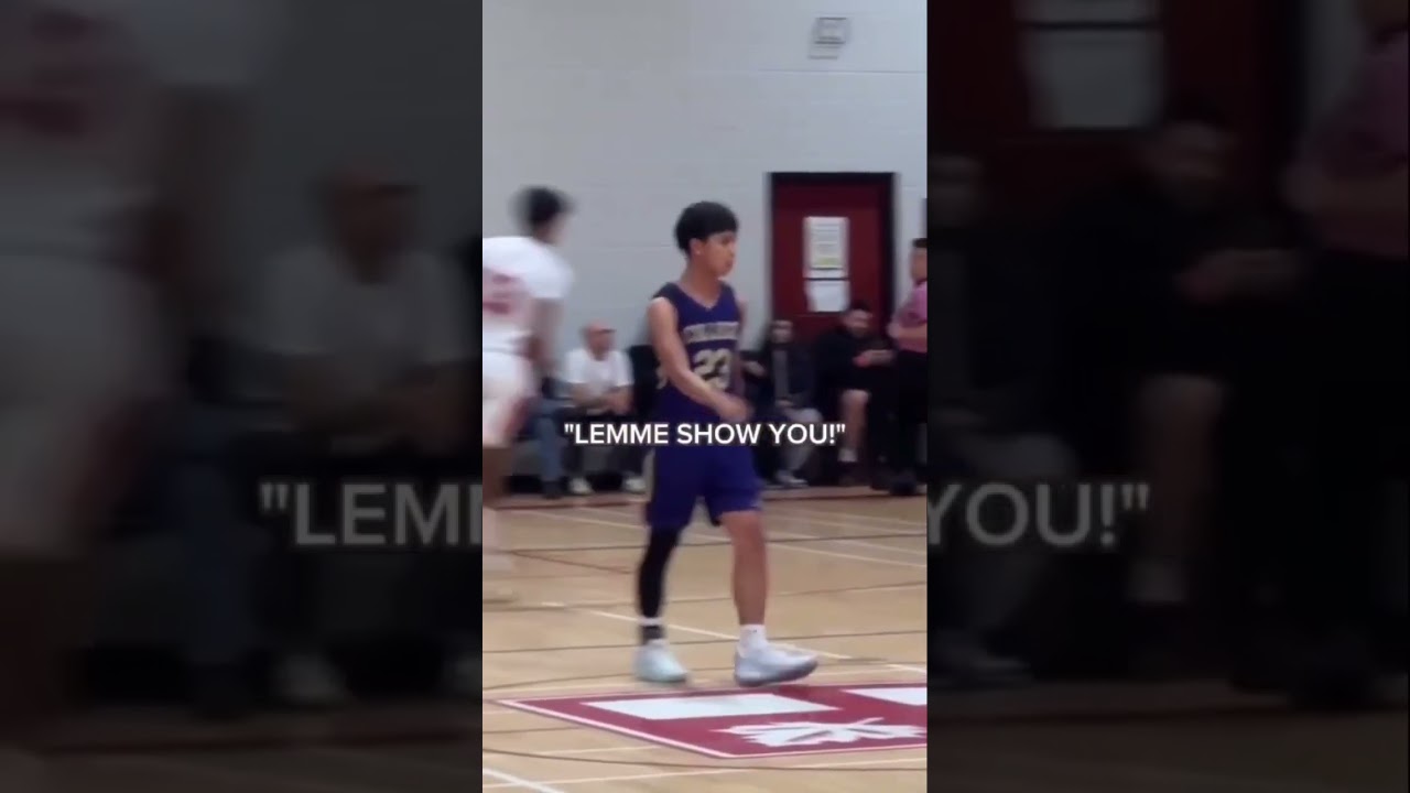 HIGH SCHOOL BASKETBALL CROWD IS RUTHLESS 😂 (via @shotbynerf)