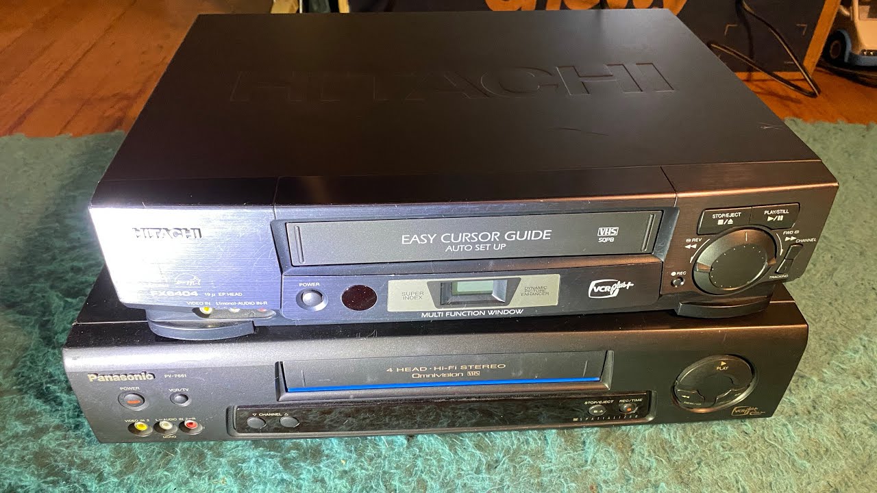 Testing Two VCRs YouTube Testing Two VCRs YouTube