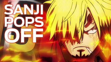 Sanji POPS OFF! One Piece Episode 1057 BREAKDOWN